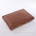 Suede Portable Dog Mattress Trendy Soft Pet Bed